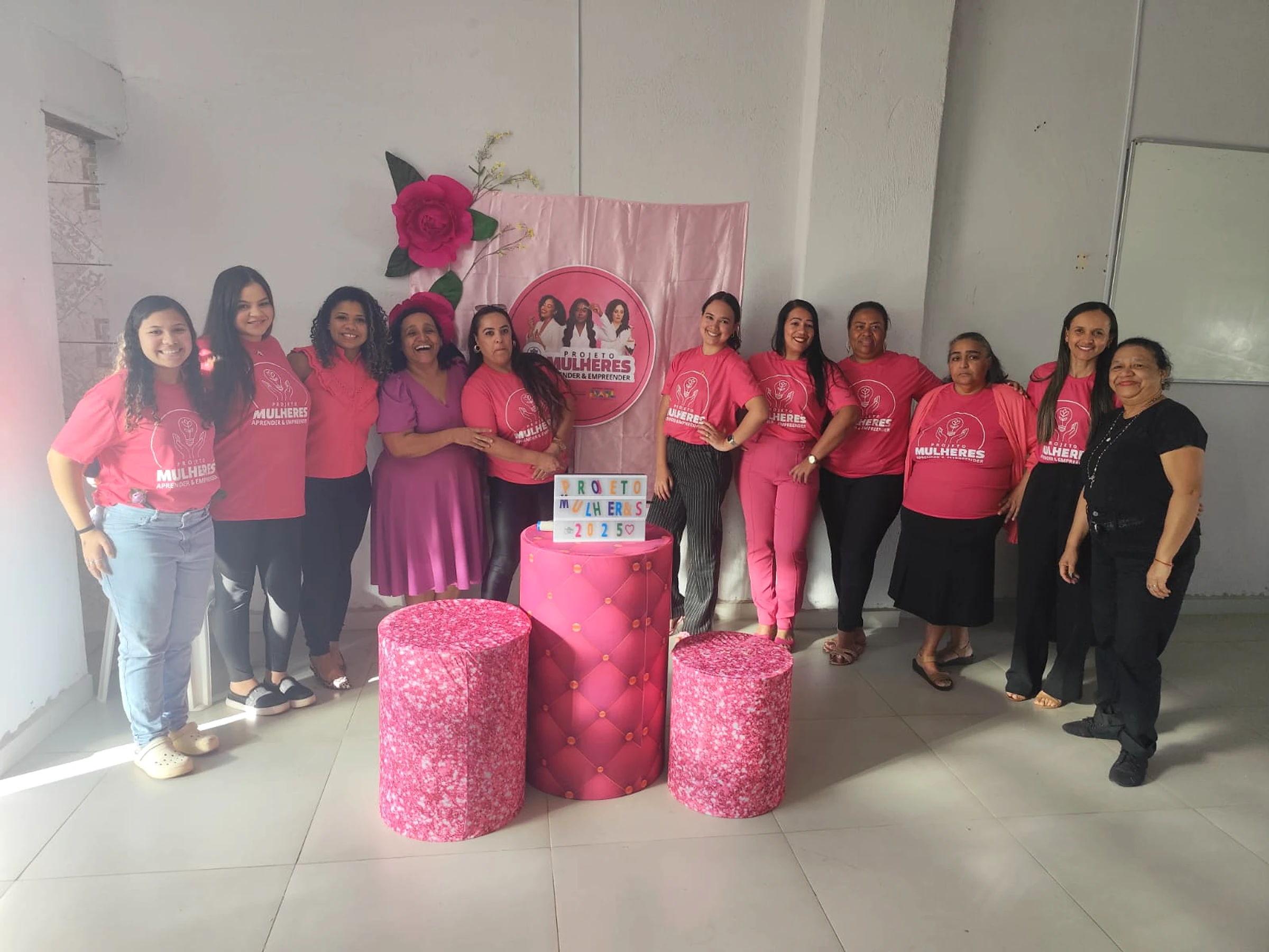 Mulheres em atividade de formação no CEPAI